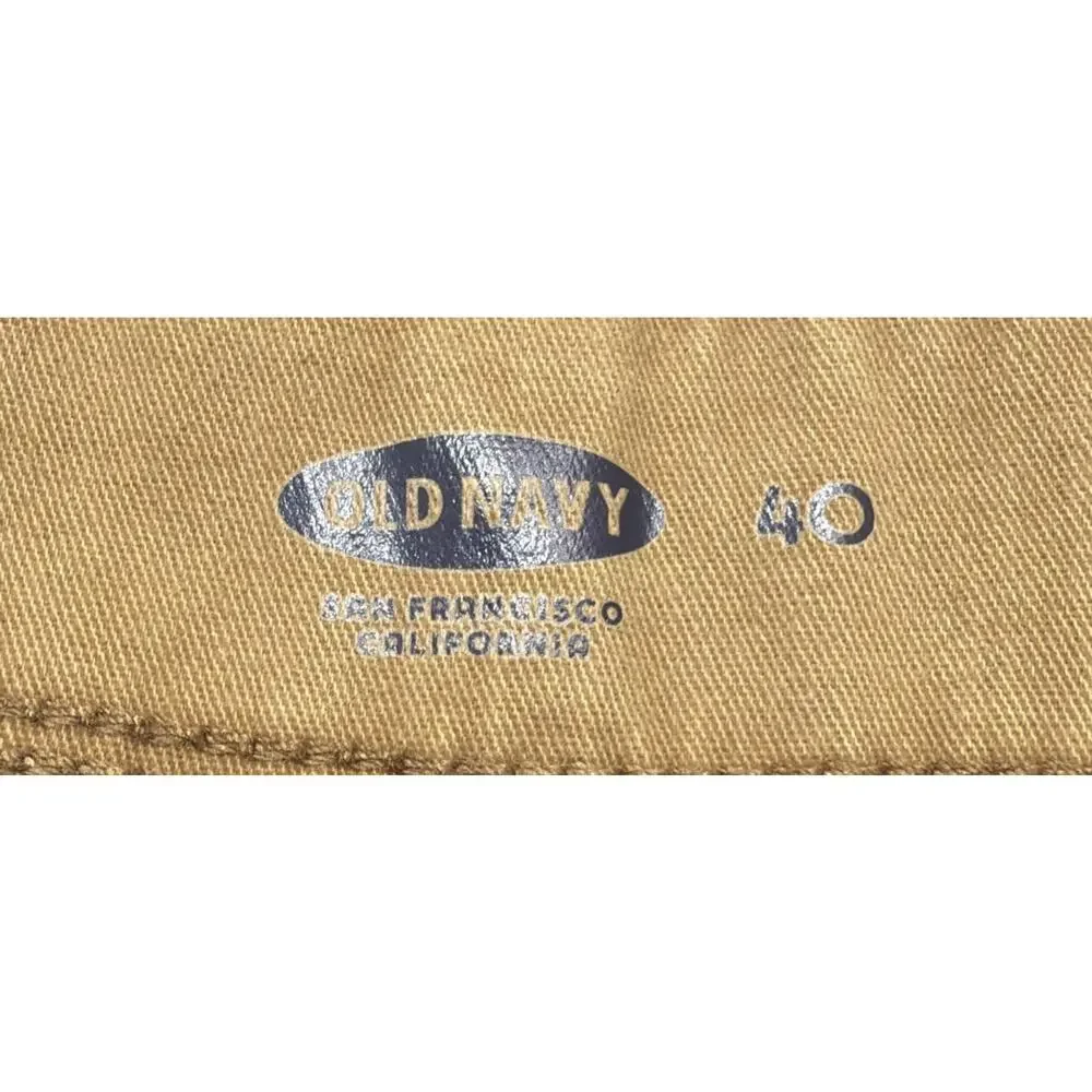 NEW Old Navy Chino Shorts Men 40 Brown Cotton 10
